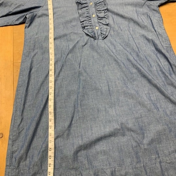 J. Crew Blue Long Sleeve Dress - Picture 9 of 9